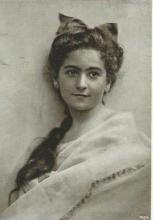 Fény _leány portré