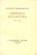 Sommaruga: Cronaca Bizantina (1881 - 1885)
